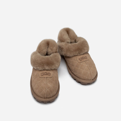 Ugg Coquette Matelasse Emb Logo Slipper( Detachable Feature)