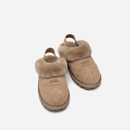 Ugg Coquette Matelasse Emb Logo Slipper( Detachable Feature)