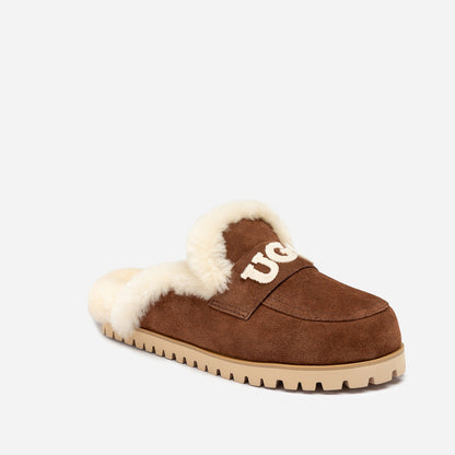 Ugg Priya Knit Logo Shearling Slipper