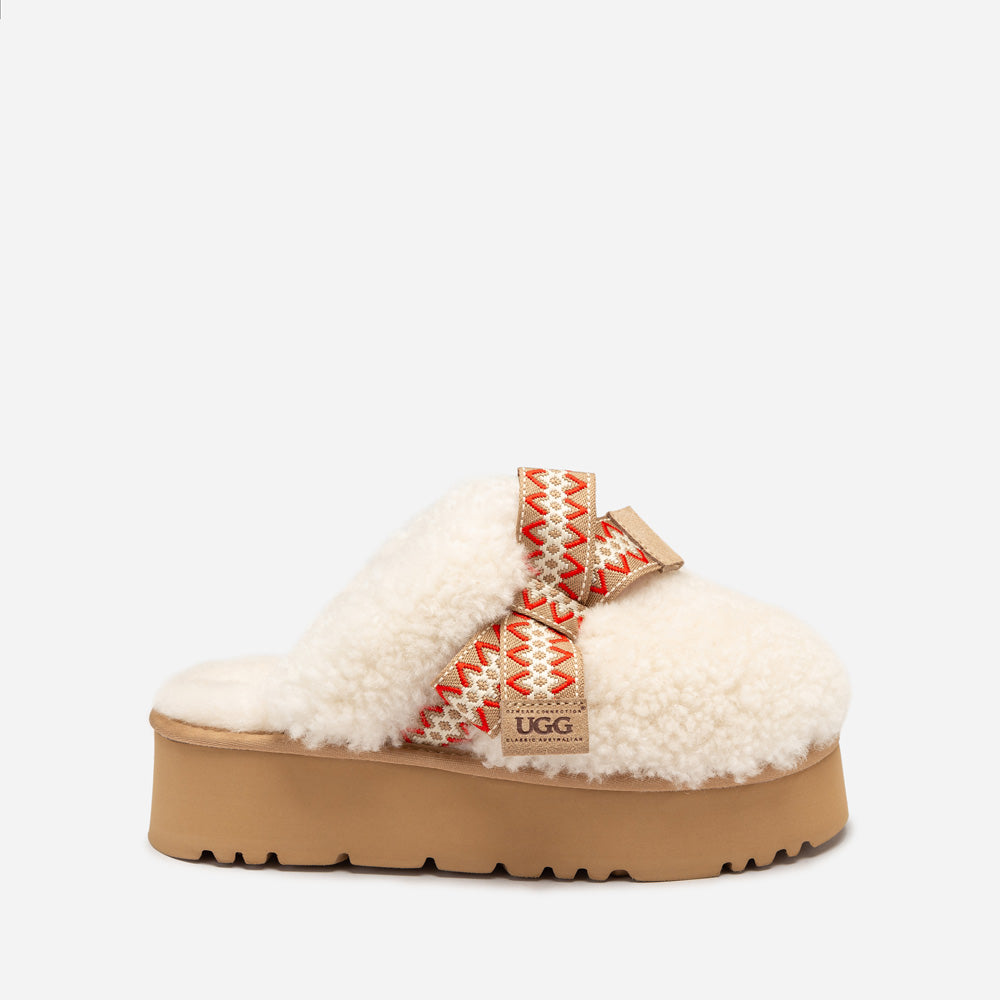 Ugg Cemila Shearling Platform Slipper