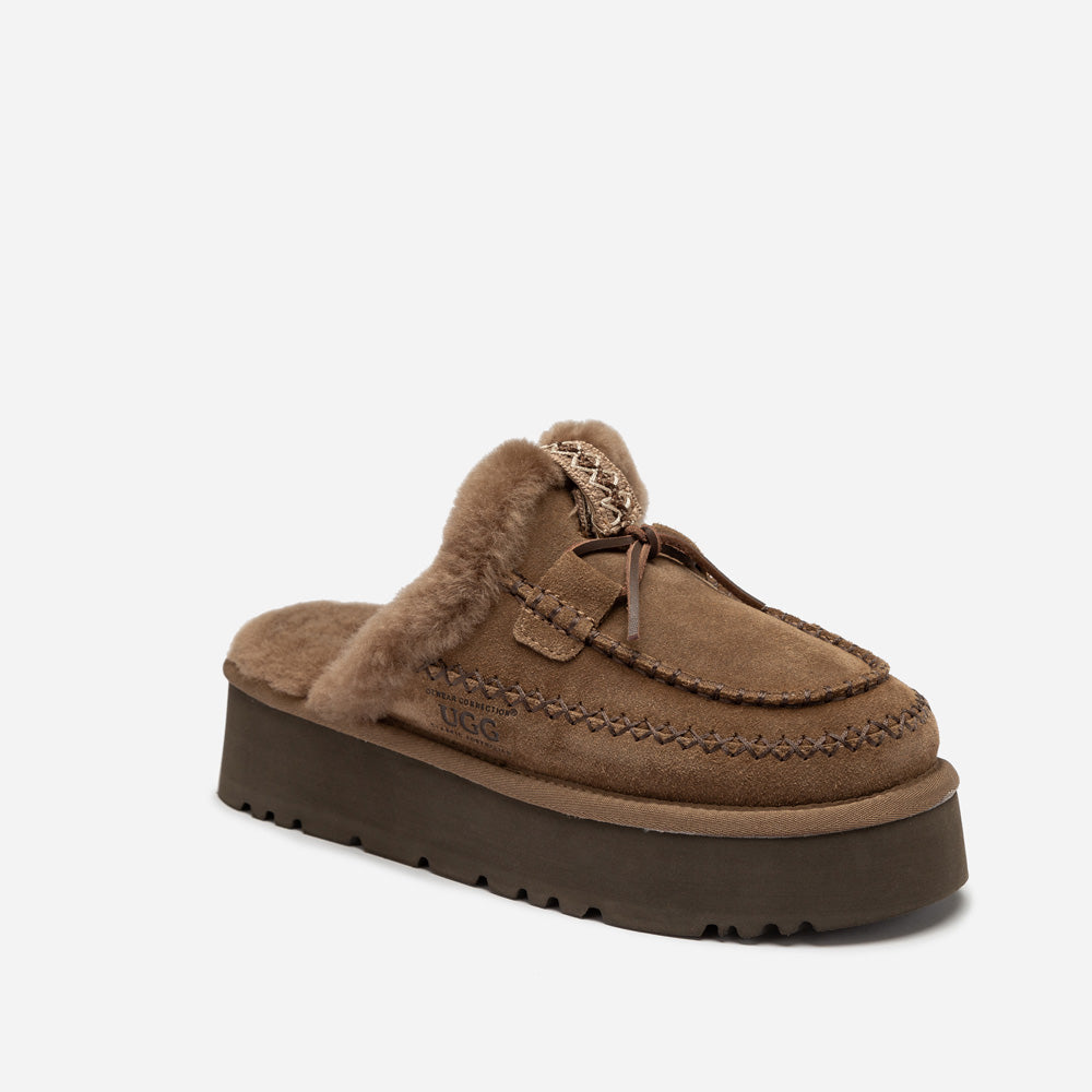 Ugg Letitia Platform Slipper (Replaceable Decoration)