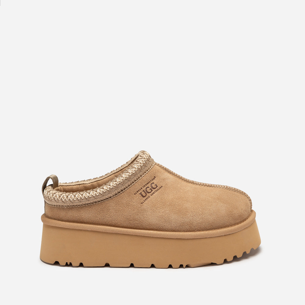 Ugg Sydney Spring Platform Slipper (Water Resistant) (Detachable Wool Insole)