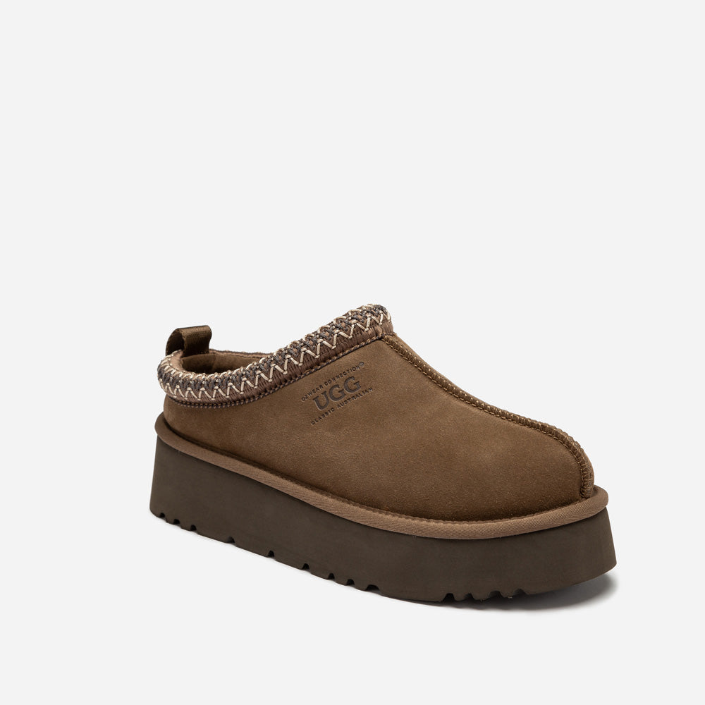 Ugg Sydney Spring Platform Slipper (Water Resistant) (Detachable Wool Insole)