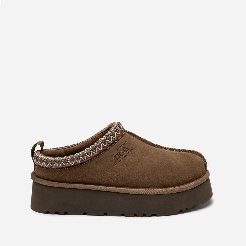 Ugg Sydney Spring Platform Slipper (Water Resistant) (Detachable Wool Insole)