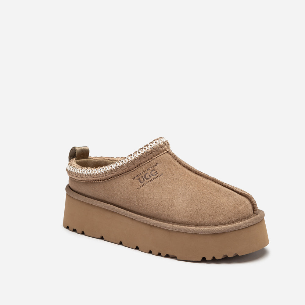 Ugg Sydney Spring Platform Slipper (Water Resistant) (Detachable Wool Insole)