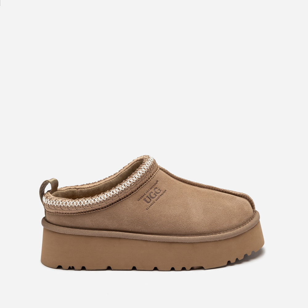 Ugg Sydney Spring Platform Slipper (Water Resistant) (Detachable Wool Insole)