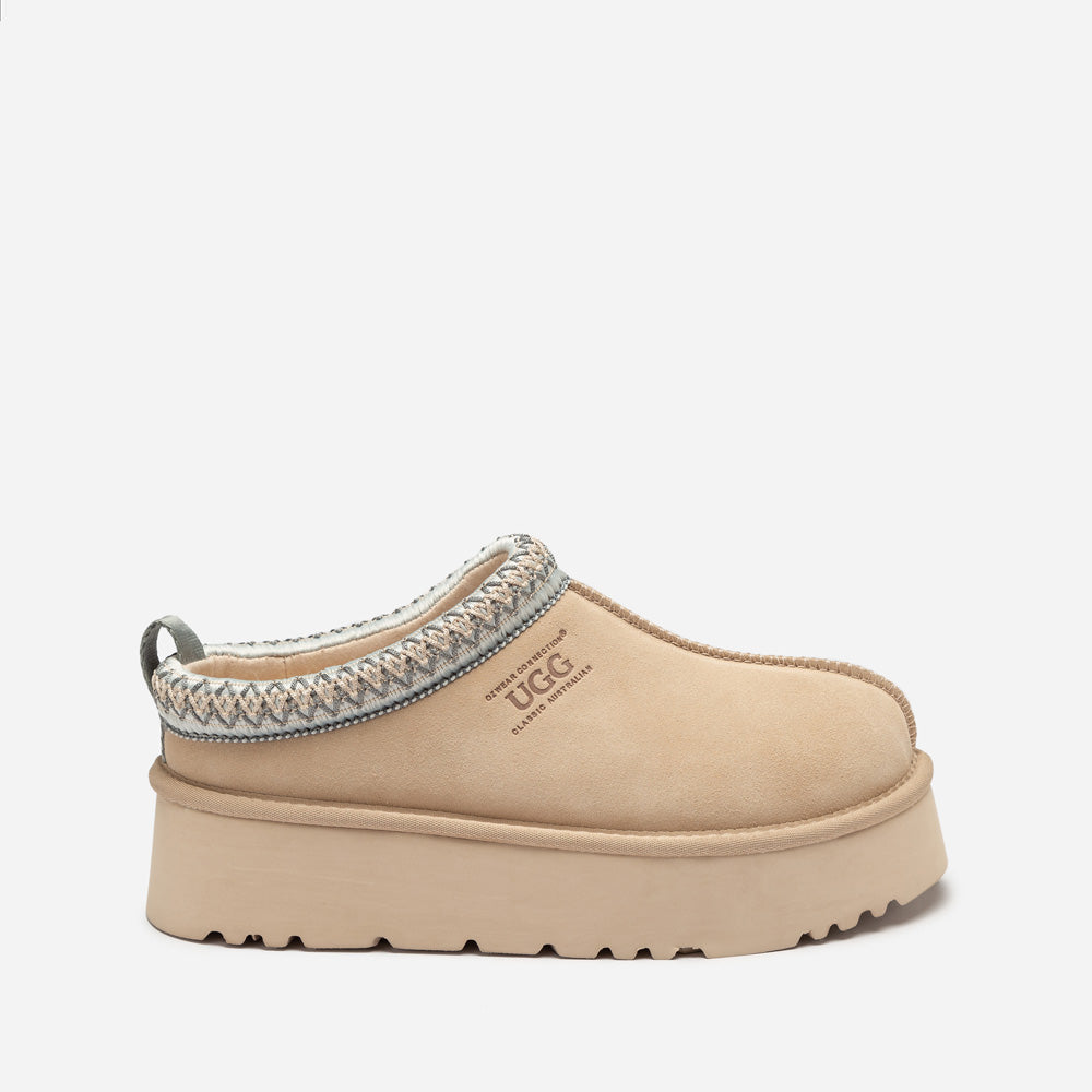 Ugg Sydney Spring Platform Slipper (Water Resistant) (Detachable Wool Insole)