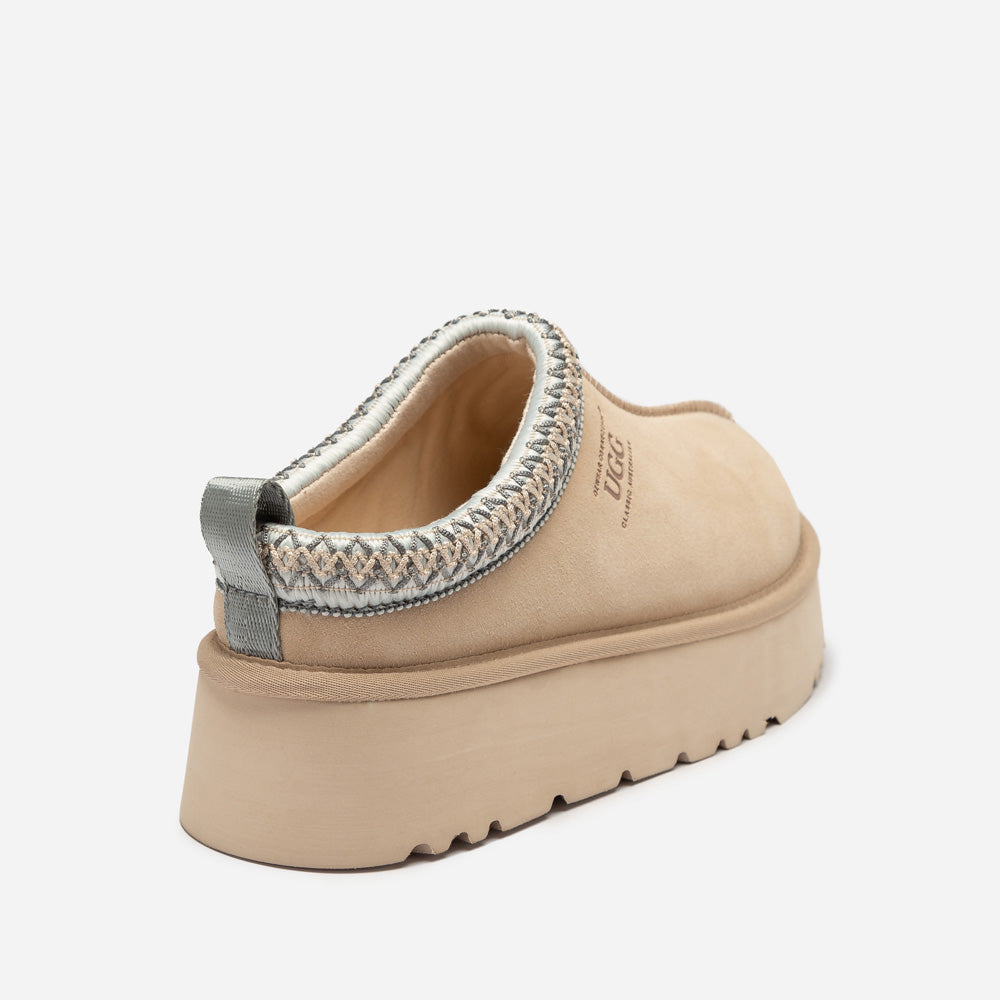 Ugg Sydney Spring Platform Slipper (Water Resistant) (Detachable Wool Insole)