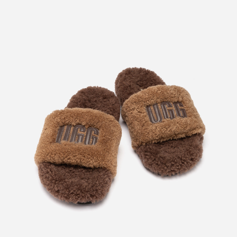 Ugg Acacia Shearling Logo Slipper
