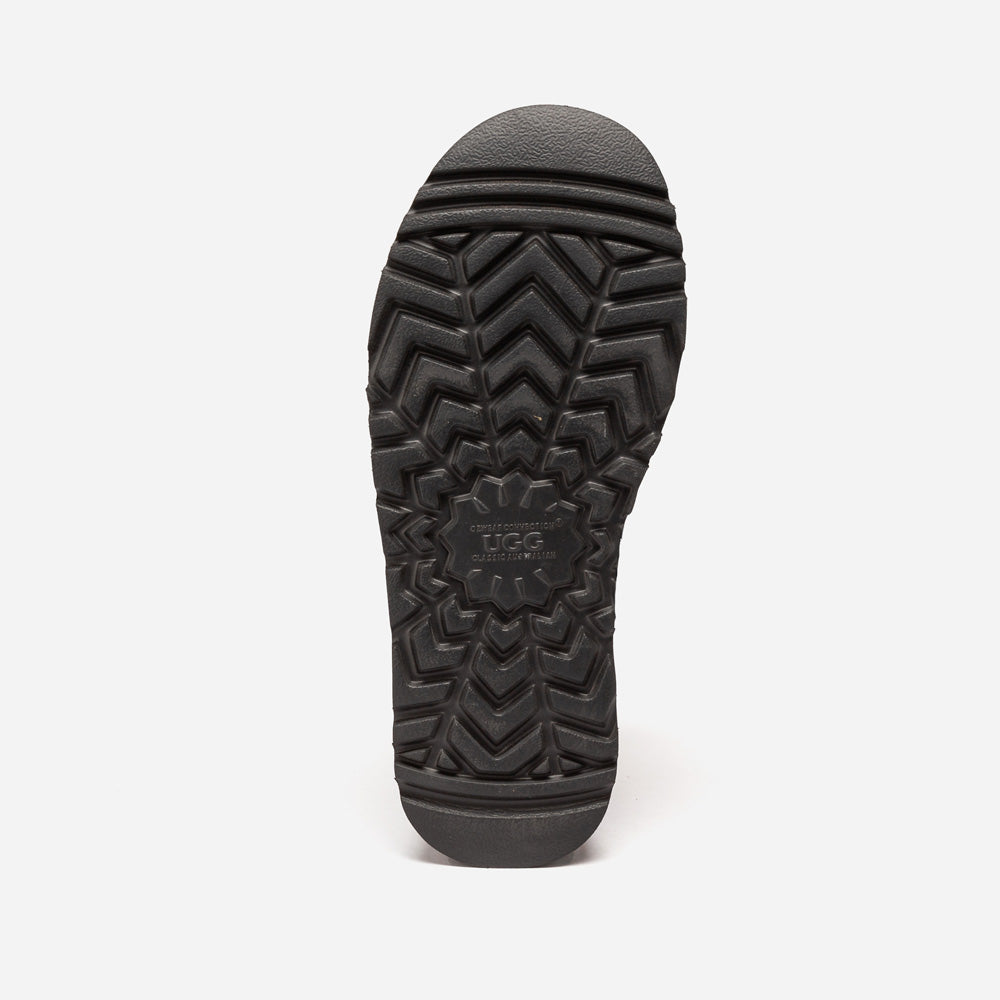 Ugg Classic Platform Ultra Mini Boot (Oiled Leather) (4.5cm)